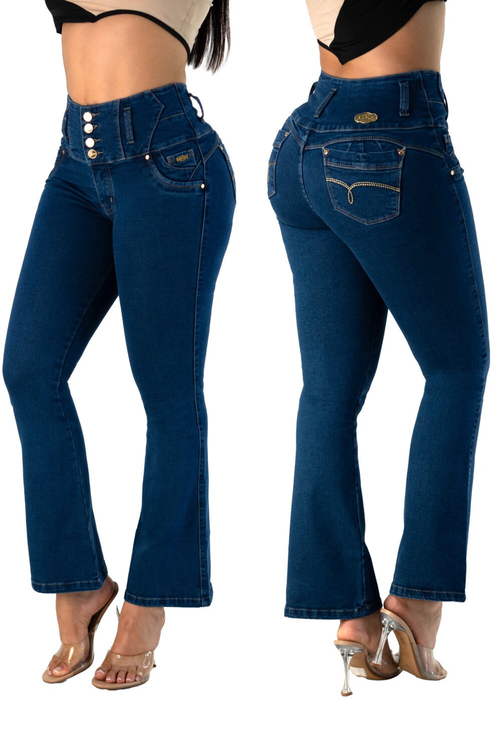 Push Up Bootcut Jean TK 590